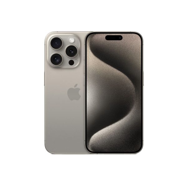 خرید گوشی موبایل اپل مدل آیفون ۱۵ پرو | iPhone 15 Pro - ظرفیت ۱۲۸ گیگابایت رنگ تیتانیوم با رجیستری