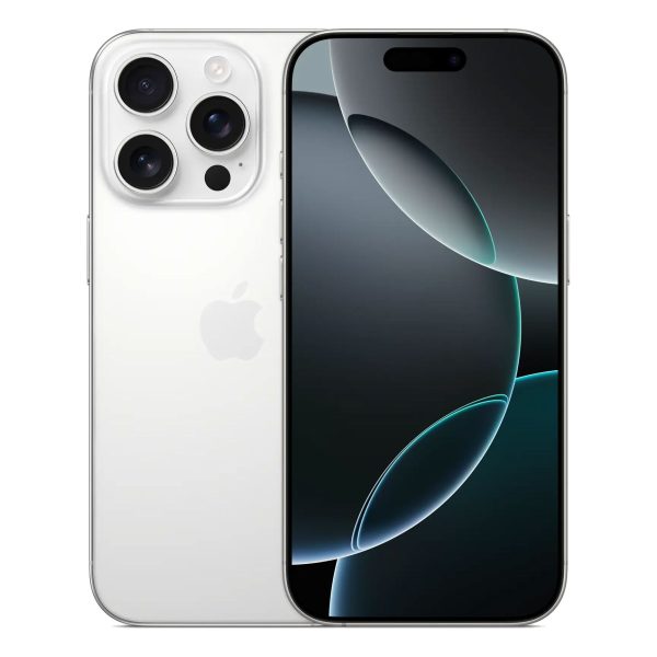 خرید گوشی موبایل اپل مدل آیفون ۱۶ پرو | iPhone 16 Pro - ظرفیت 512 گیگابایت رنگ تیتانیوم سفید - گارانتی ۱۸ ماهه شرکتی با رجیستری